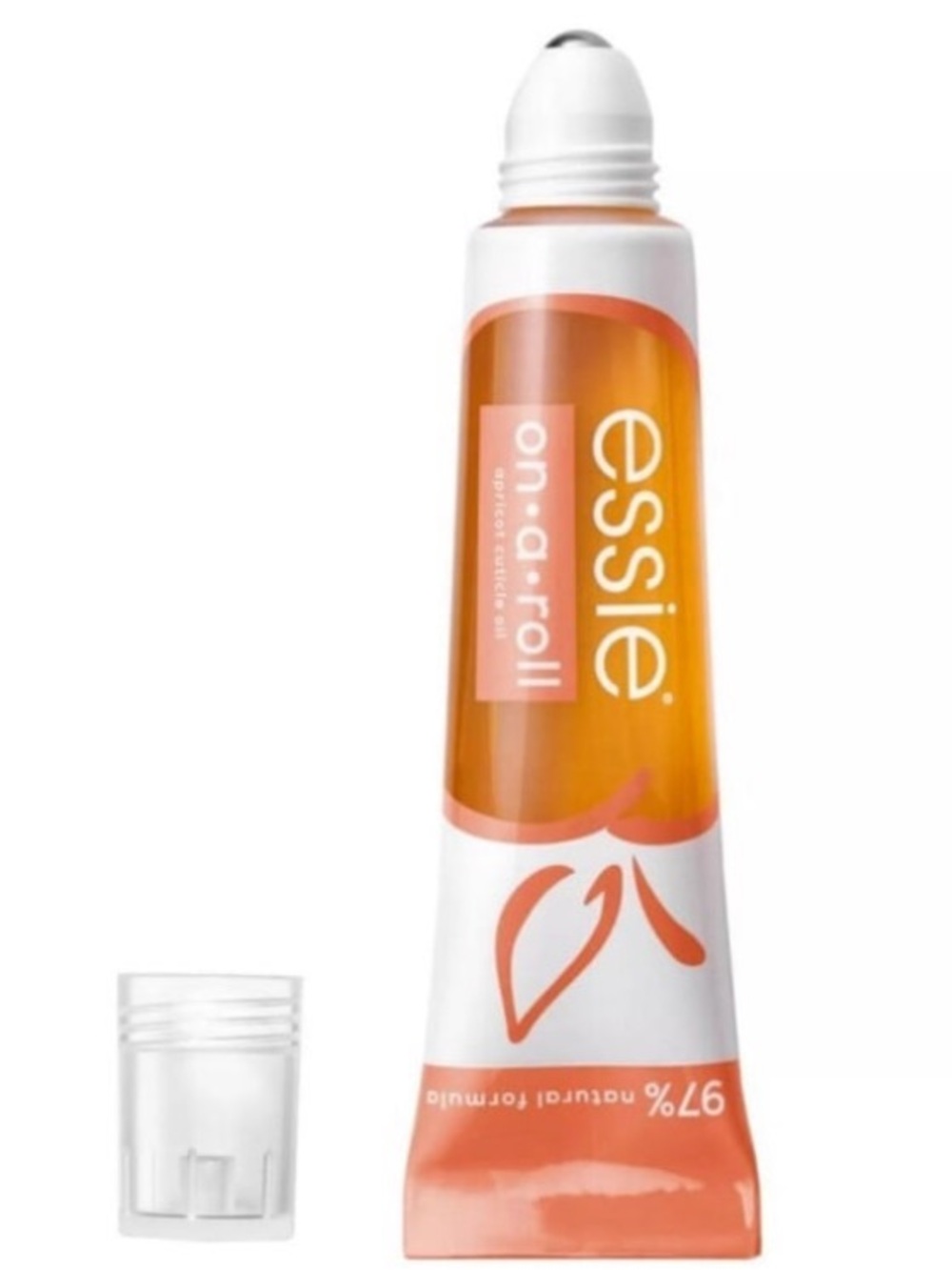 essie On-a-Roll apricot Nail & Cuticle Oil Treatment NEW! FULL SIZE!